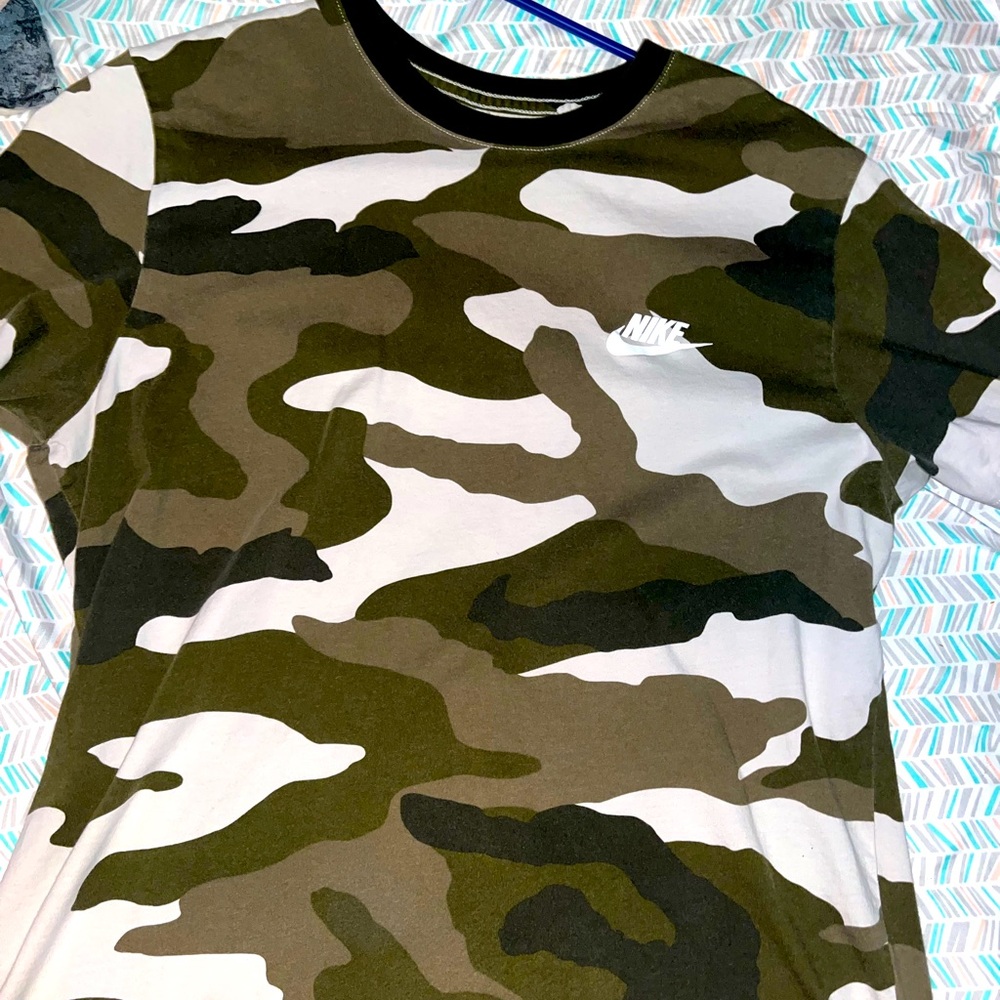 Camouflage Nike shirt